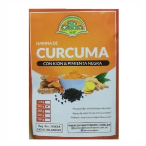 Harina de Cúrcuma, Kion y Pimienta